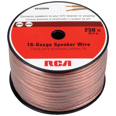 RCA AH16250SR 250 16 Gauge Speaker Wire