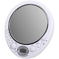 Jensen® JWM-150 AM/FM Alarm Clock Shower Radio With Fog-Resistant Mirror