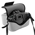 USA Gear FlexArmor GEARFLEXSLVGREY Canon DSLR Camera Case