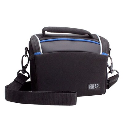 USA Gear Digital Camera Bag GRQLQIL100BKEW with Adjustable Sling