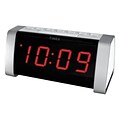 Timex T235 Dual Alarm AM/FM Clock Radio, White