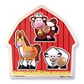 Melissa & Doug Barnyard Animals Jumbo Knob Puzzle