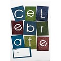 JAM Paper® Holiday Bubble Mailers, Medium, 8.5 x 12.25, Celebrate, 6/pack (SS22MDM)