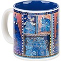 Laurel Burch® Artistic Collection Mug, Indigo Cats Portrait