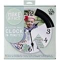 Geneva Make A Face Clock Kit, 10, Black
