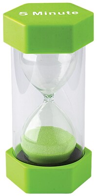 Teacher Created Resources 5 Minute Large Sand Timer, Ages 5+ (TCR20660)
