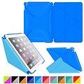 roocase Origami 3D Slim Shell Case for iPad Air 2, Pacific Blue / Barbados Blue