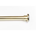 RoomDividersNow 66 - 120 Tension Curtain Rod; Gold