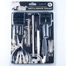 Trademark Stalwart™ Professional Watch Jewellery Repair Tool Kit, 16 Piece