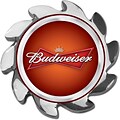 Trademark Budweiser® Spinner Card Cover, Silver