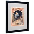 Trademark Cycles Terrot 1900 Art, White Matte W/ Black Frame, 16 x 20