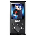 Naxa® NMV-173-Portable Media Player With 1.8 Screen/4GB Memory/FM Radio/microSD Card Slot, Silver