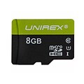 Unirex 8GB microSDHC Memory Card, Class 10, UHS-I (93589463M)