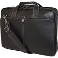 Mobile Edge Deluxe Leather Briefcase For 16 Laptop