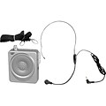 PYLE - PRO SOUND Portable Waist-Band Pa System With Headset Microphone; Silver