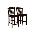 Monarch Specialties Inc. I 1548 36 X 39 Dining Set, Cappuccino