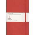 Moleskine Classic 1-Subject Professional Notebook, 5 x 8.25, Unruled, 120 Sheets, Red (978.88.6293.006.2)