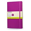 Moleskine Classic Colored Plain Notebook Large; Orchid Purple