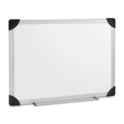 Lorell Aluminum Frame Dry Erase Board, Silver, 36"
