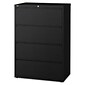 Lorell Lateral Files, Black, 42"