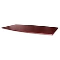 Lorell Essentials Conference Tabletop, Mahogany, Boat - 48 x 96