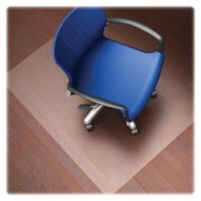 Lorell Hard Floor Chair Mat, 46" x 60'', Clear (LLR82827)