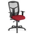 Lorell Executive High-Back Mesh Swivel Chair; Real Red