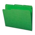 Sparco Top Tab File Folder; Green, 100/Box