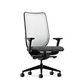 HON® Nucleus® Knit Mesh Back Office/Computer Chair, Adjustable Arms, Confetti Taupe Fabric