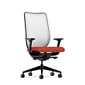 HON® HONN102NR60 Nucleus® Fabric Mesh Back Office Chair with Adjustable Arms, Mulberry