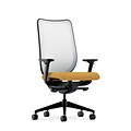 HON® Nucleus® Knit Mesh Back Office/Computer Chair, Adjustable Arms, Inertia Mustard Fabric