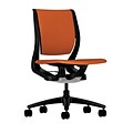 HON® Purpose® Mid-Back Computer Chair, Upholstered, Tangerine