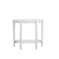 Monarch Specialties Inc. I 2451 36 Console Accent Table, White