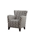 Monarch Specialties Inc. I 8071 Fabric Club Chair, Brown