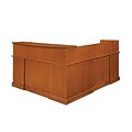 DMI® Belmont Office Collection in Executive Cherry, 73.5W Left Reception L Desk