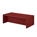 DMI® Saratoga Office Collection in Pinot Cherry; 48W Veneer Rectangle Coffee Table
