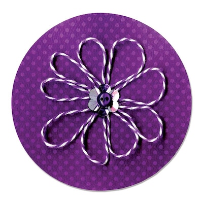 Sizzix Bigz Die Circle Purple 4"
