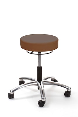 Brandt Airbuoy 17421RR 14 Pneumatic Stool with Ring Release, Chestnut Brown