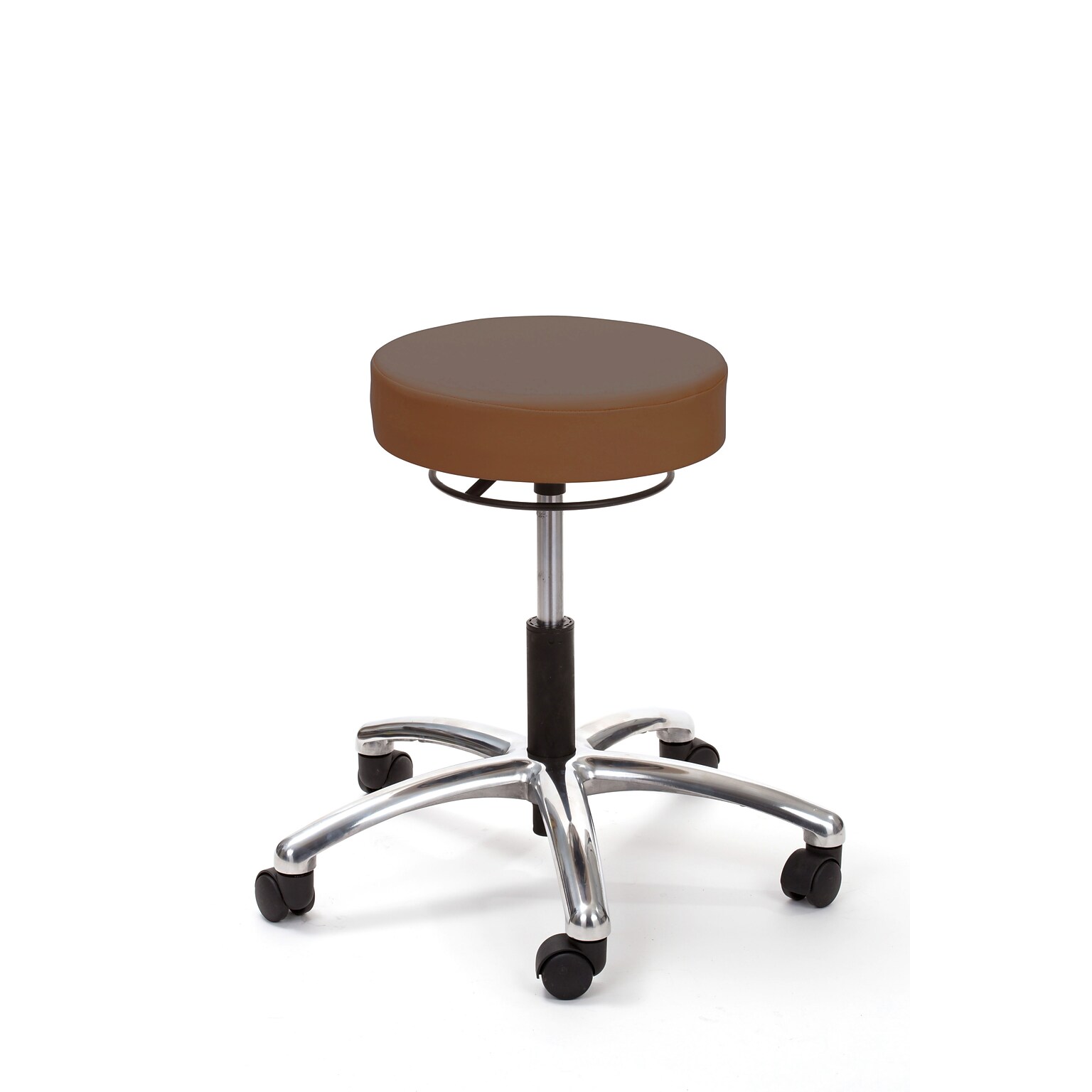 Brandt Airbuoy 17421RR 14 Pneumatic Stool with Ring Release, Chestnut Brown