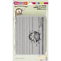 Stampendous® 4 x 6 Sheet House Mouse Cling Rubber Stamp; Chalk It Up