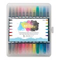 Docrafts® Artiste Watercolor Dual Tip Pens, Brush & Marker