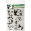 Penny Black® 5 x 7 1/2 Sheet Clear Stamp Set, Jolly Critters