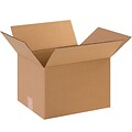 10 x 9 x 8 Standard Corrugated Shipping Box, 200#/ECT, 25/Bundle (1098)