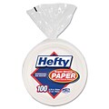 Hefty® Super Strong Paper Plates, 8.75 Plates, 400/CT