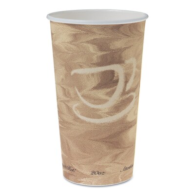 Solo Single Sided Poly Paper Hot Cups, 20 Oz.