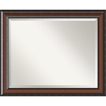 Amanti Art Cyprus DSW1346412 Wall Mirror 26.75H x 32.75W, Brown