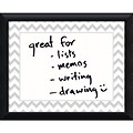 Amanti Art Chevron Message Dry-Erase Board