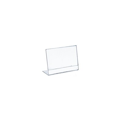 Azar Displays L Shaped Acrylic Sign HLR 10/Pack