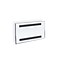 Azar Displays Acrylic Horizontal Wall Mount Sign Holder 5 x 7-inch 10/Pack