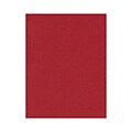 LUX Colored Paper, 32 lbs., 8.5 x 11, Ruby Red, 50 Sheets/Pack (81211-P-76-50)
